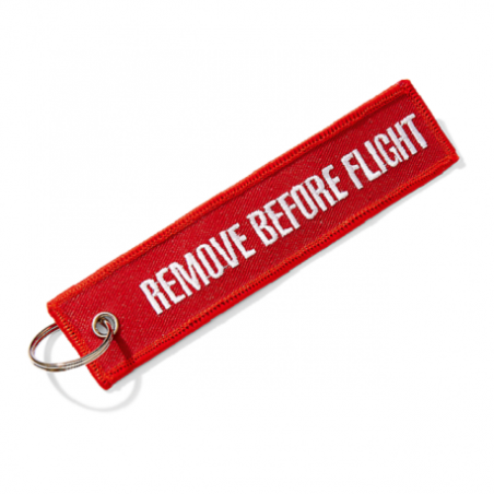 Brelok REMOVE BEFORE FLIGHT