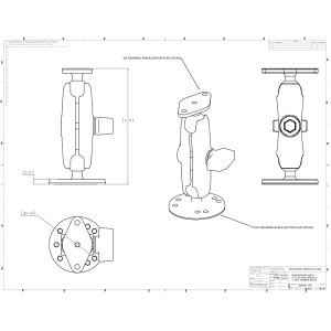 RAM MOUNT Mounting Bracket Set