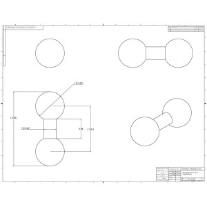 RAM MOUNT Connector with Doubleball (B-Kulka)