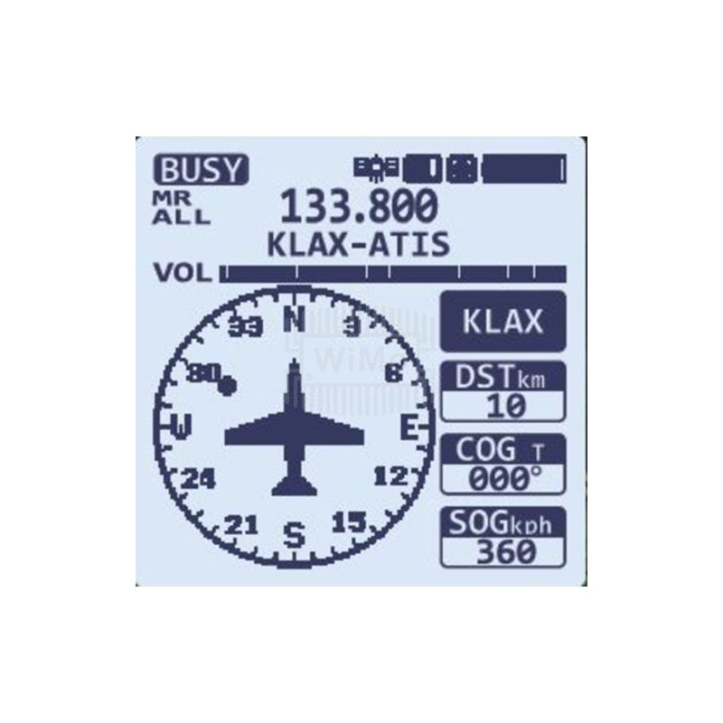 Yaesu FTA 550L 8,33kHz radio