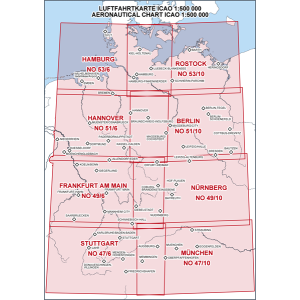 Mapy ICAO VFR 500 Niemcy