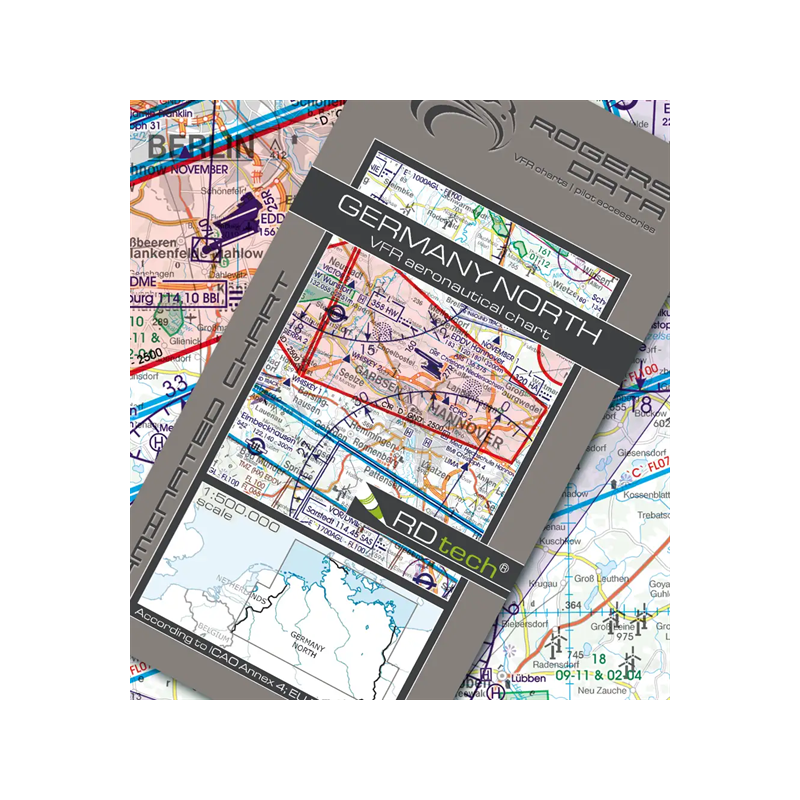 Mapa Niemcy VFR ROGERS Data 2026