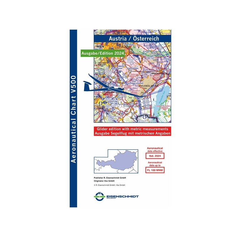 Austria Visual Mapa-Szybowcowa