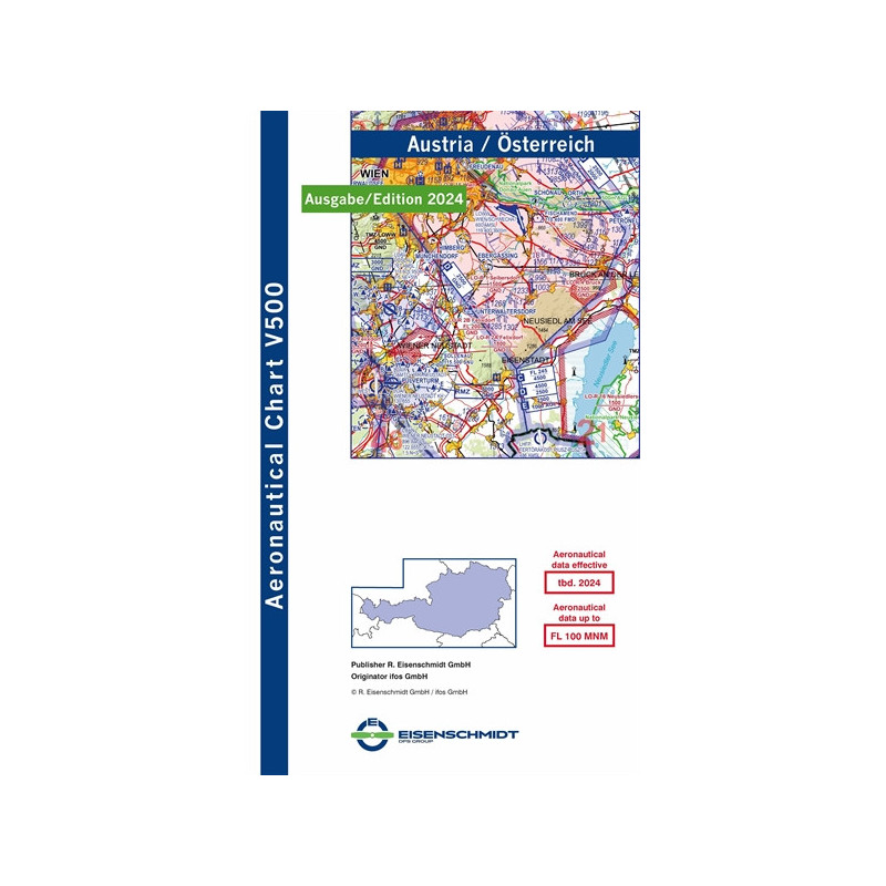 VFR 500 Mapa Austria