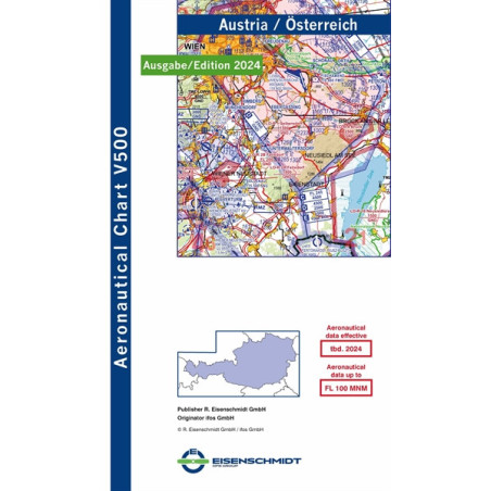 VFR 500 Mapa Austria
