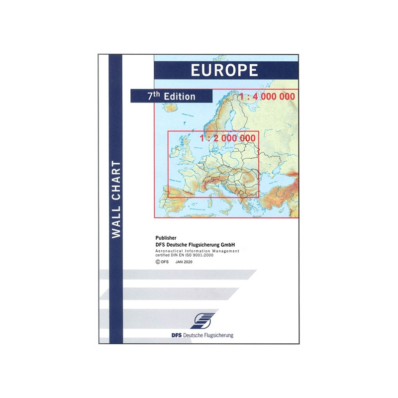 Mapa Lotnisk - Europa