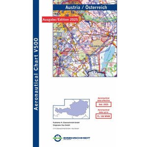VFR 500 Mapa Austria