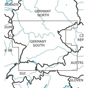 Mapa Niemcy VFR ROGERS Data 2026