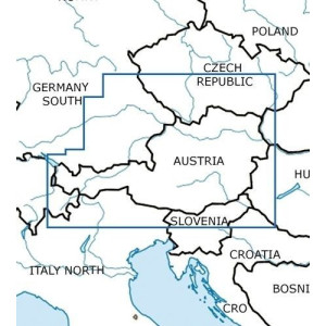 Mapa VFR Rogers Data Austria 2026