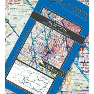 Mapa VFR Rogers Data Austria 2026