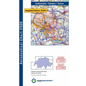 VFR 500 Mapa Szwajcaria 2026