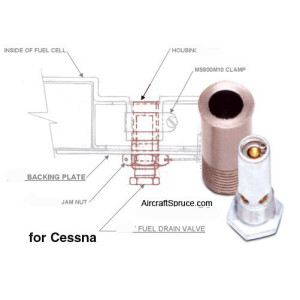 Drain vavle Kits dla Cessna 150 & 152