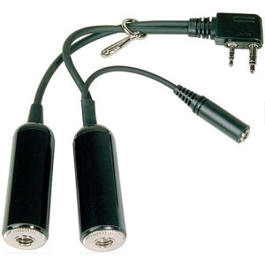 OPC-499 Adapter kabel do słuchawek IC A15, IC A15S