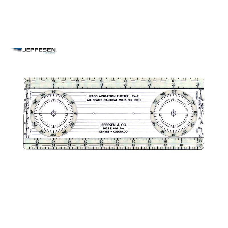 Jeppesen PV-5  VFR / IFR Plotter